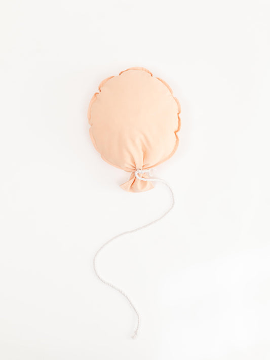 Kinderzimmer Wanddeko 'Luftballon' Aprikose handmade